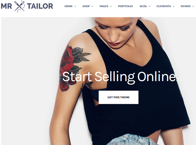 Mr. Tailor WordPress Theme