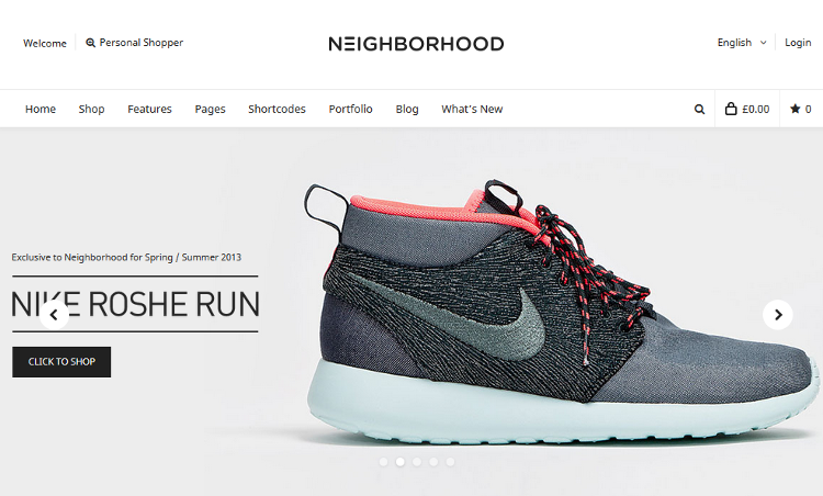 Neighborhood WordPress Theme