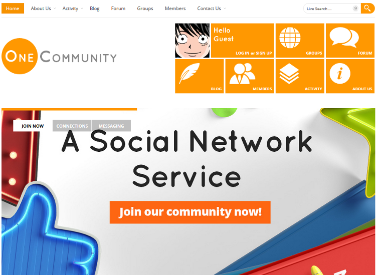 OneCommunity WordPress Theme OneCommunity WordPress Theme