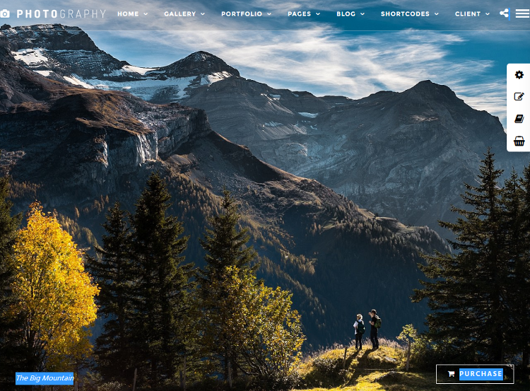 Photography WordPress Theme