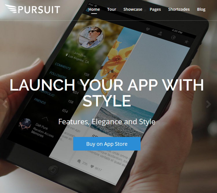 Pursuit WordPress Theme Pursuit WordPress Theme