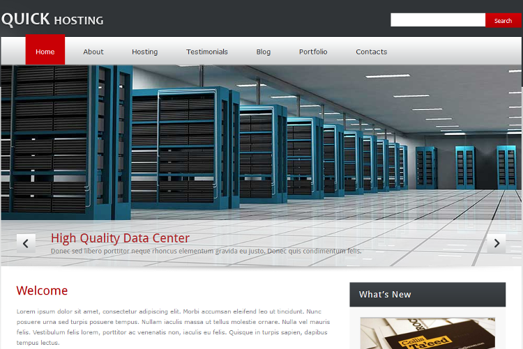 Quick Host WordPress Theme Quick Host WordPress Theme