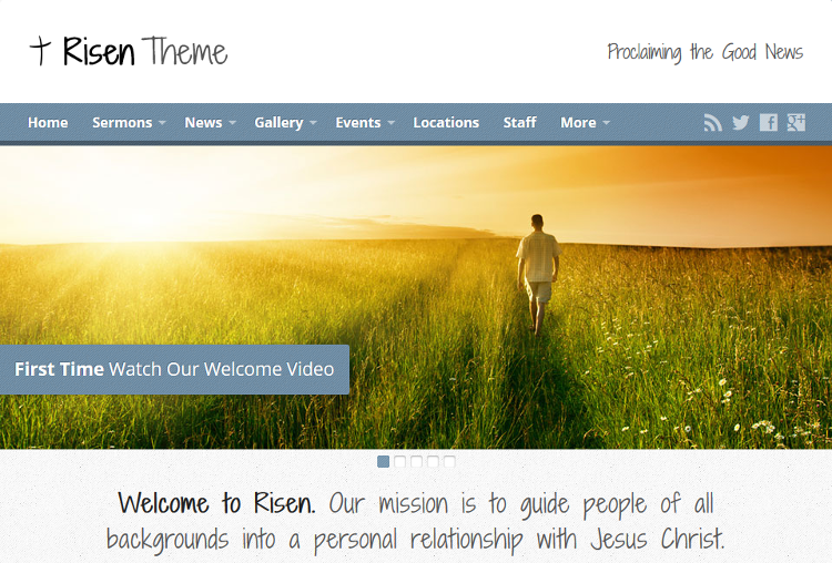 Risen WordPress Theme Risen WordPress Theme