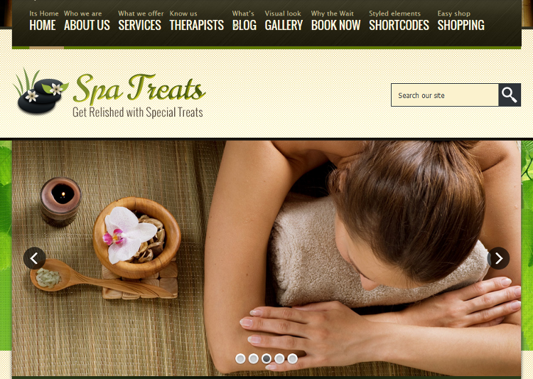 SPA Treats WordPress Theme SPA Treats WordPress Theme