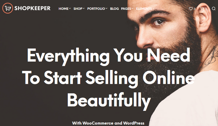 Shopkeeper WordPress Theme