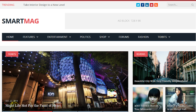 SmartMag WordPress Theme