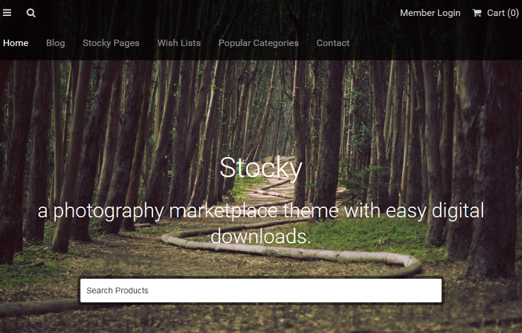 Stocky WordPress Theme Stocky WordPress Theme