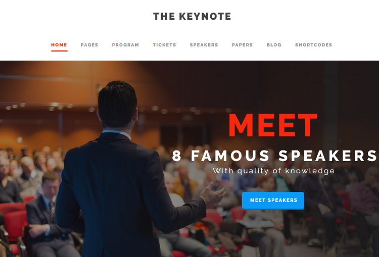 The Keynote WordPress Theme The Keynote WordPress Theme