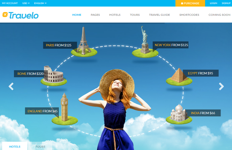 Travelo WordPress Theme