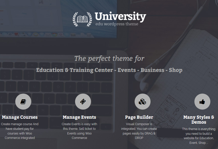 University WordPress Theme