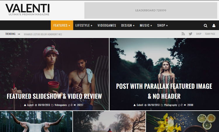 Valenti WordPress Theme Valenti WordPress Theme