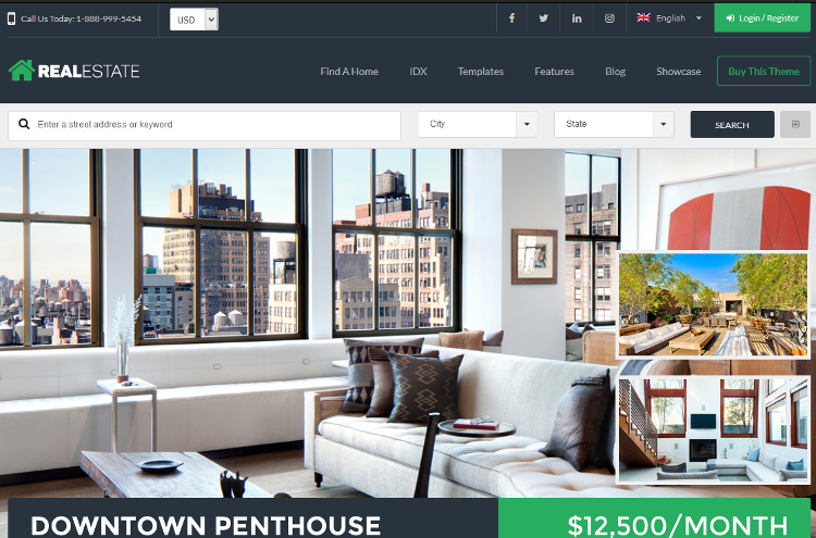 WP Pro Real Estate 7 WordPress Theme WP Pro Real Estate 7 WordPress Theme
