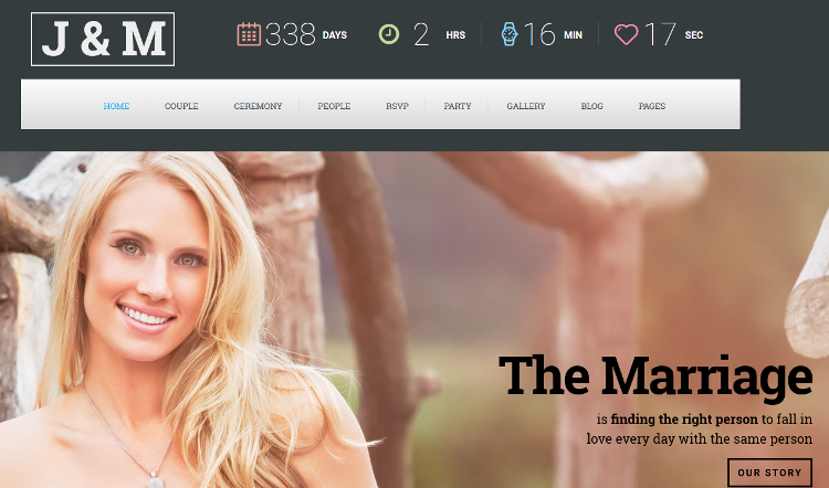 Wedding Suite WordPress Theme