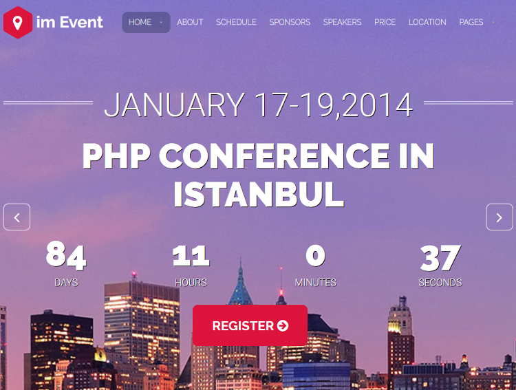 im Event WordPress Theme im Event WordPress Theme