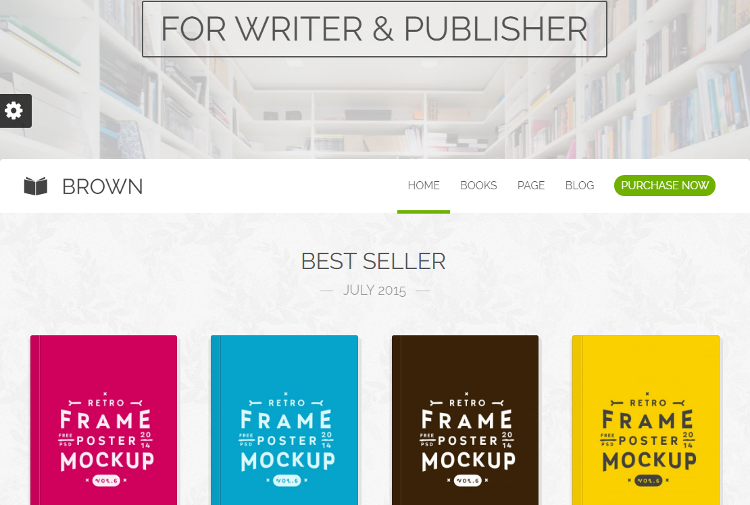 Brown WordPress Theme