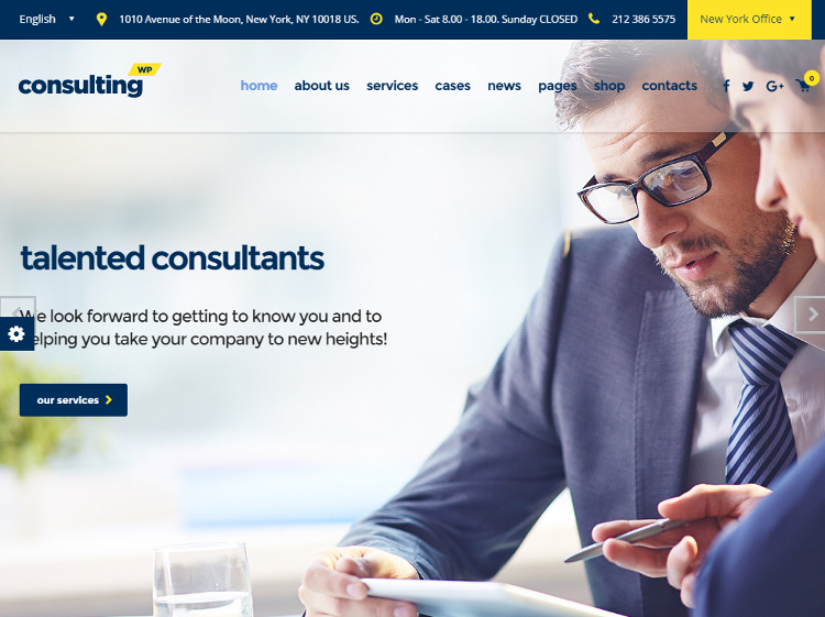 Consulting WordPress Theme