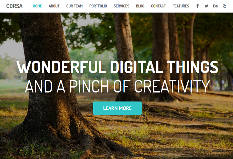 Corsa WordPress Theme Corsa WordPress Theme