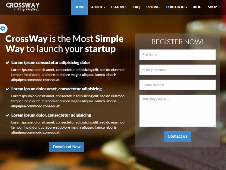 CrossWay WordPress Theme