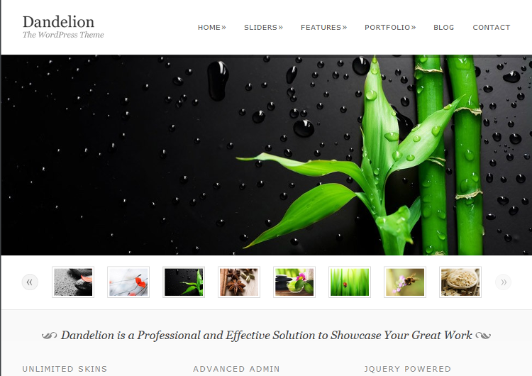 Dandelion WordPress Theme Dandelion WordPress Theme