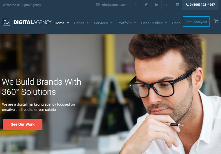 Digital Agency WordPress Theme