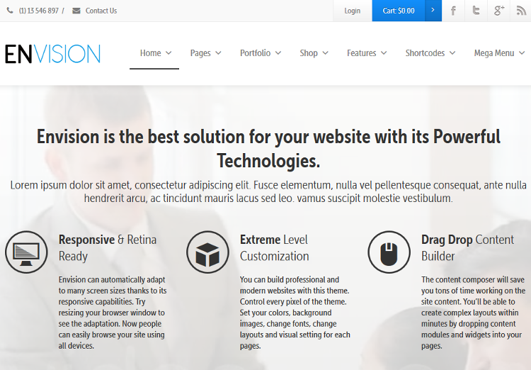 Envision WordPress Theme