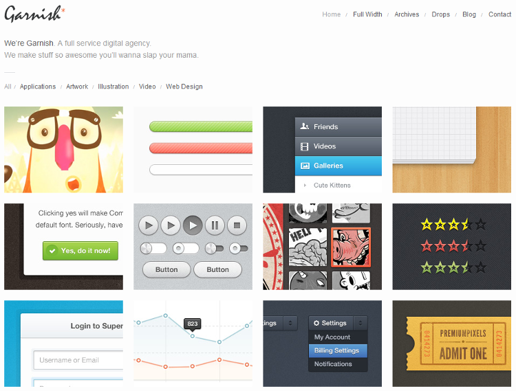 Garnish WordPress Theme