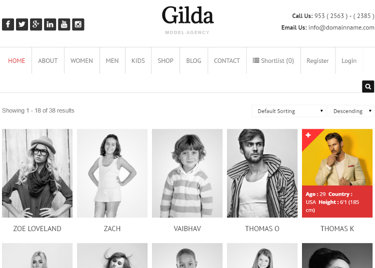 Gilda WordPress Theme Gilda WordPress Theme