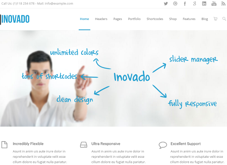 Inovado WordPress Theme