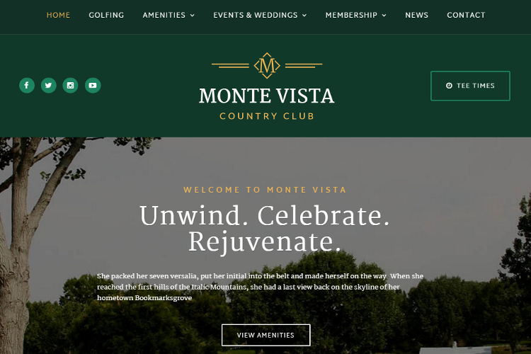 Monte Vista WordPress Theme