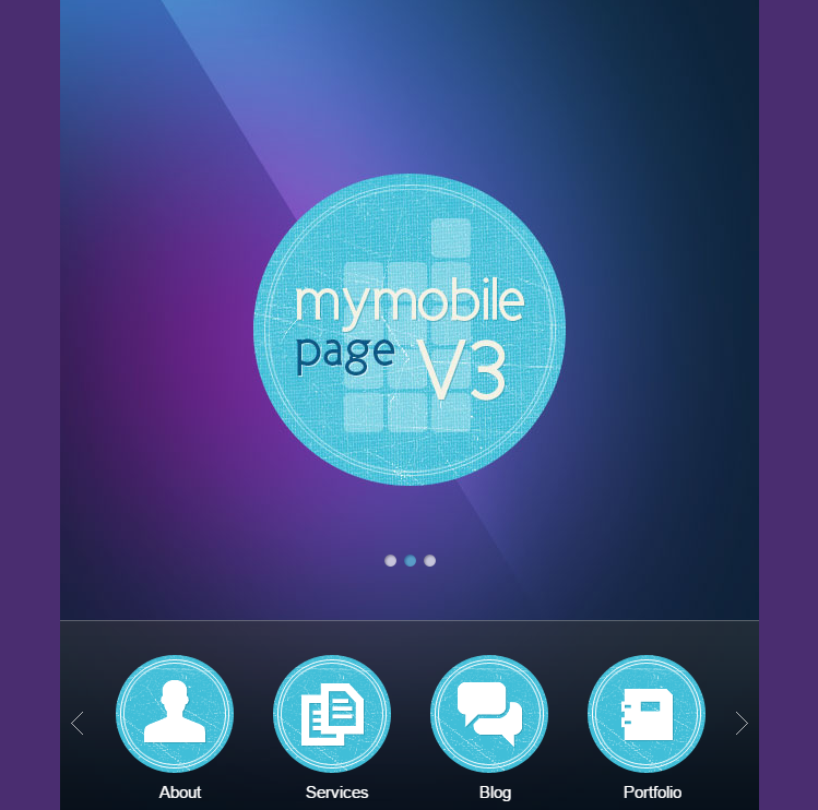 My Mobile Page WordPress Theme My Mobile Page WordPress Theme