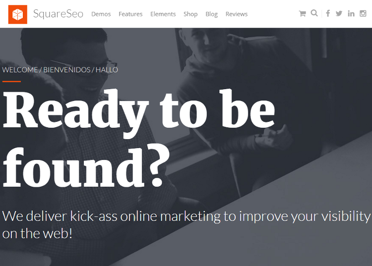 Off the Shelf WordPress Theme