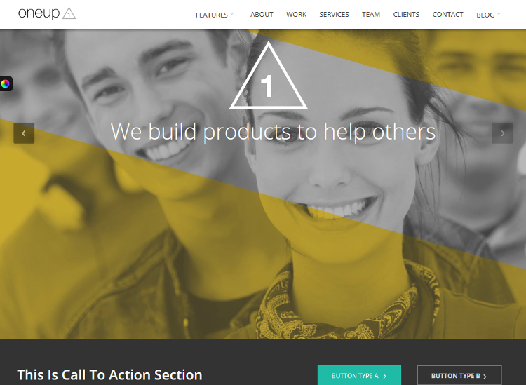 OneUp WordPress Theme