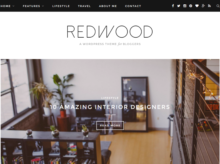 Redwood WordPress Theme