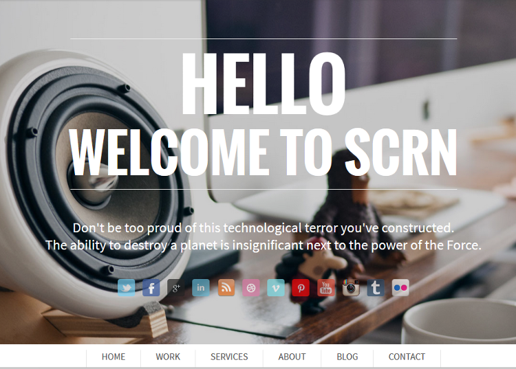 SCRN WordPress Theme SCRN WordPress Theme