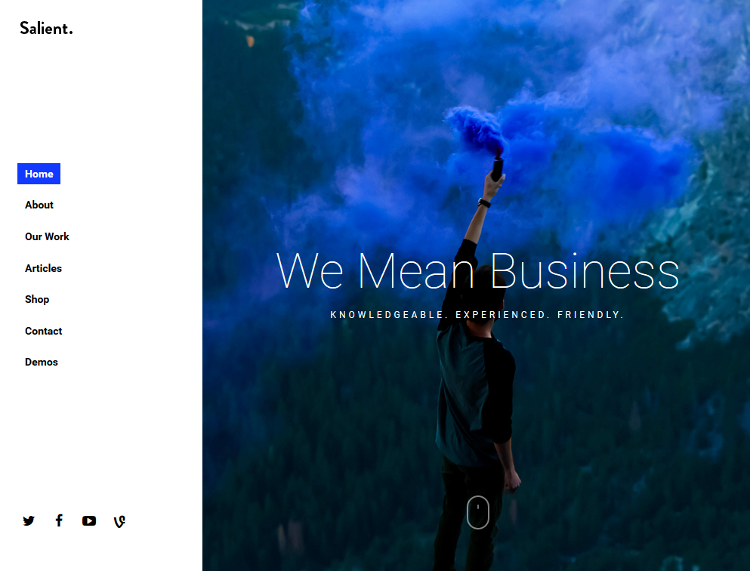 Salient WordPress Theme Salient WordPress Theme