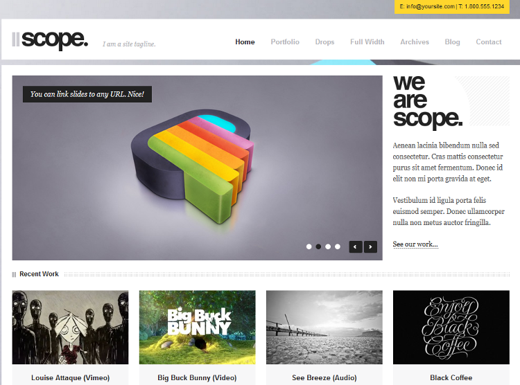 Scope WordPress Theme Scope WordPress Theme