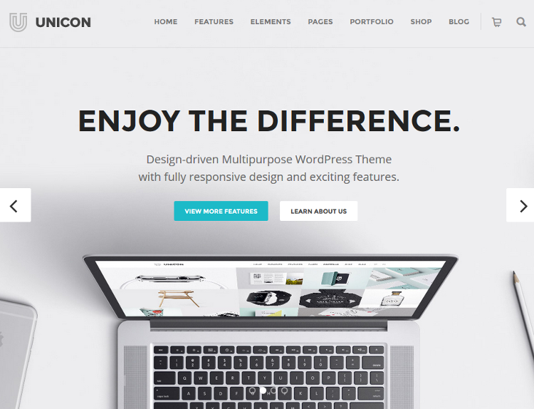 Unicon WordPress Theme