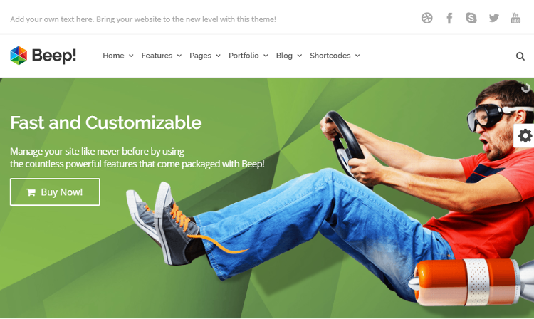 Beep WordPress Theme