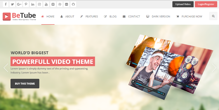 Betube WordPress Theme