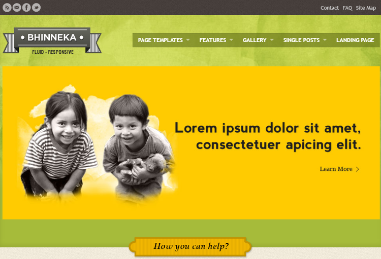 Bhinneka WordPress Theme Bhinneka WordPress Theme