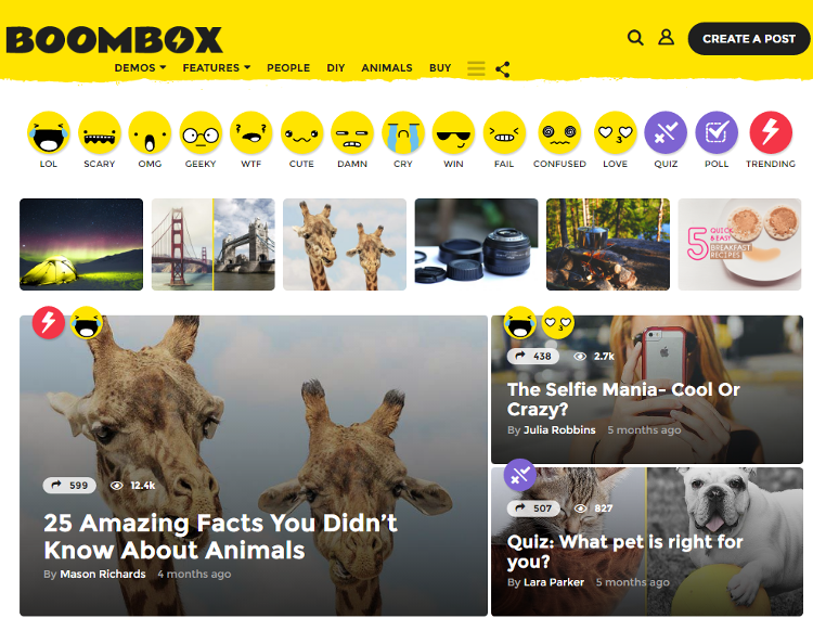 BoomBox WordPress Theme
