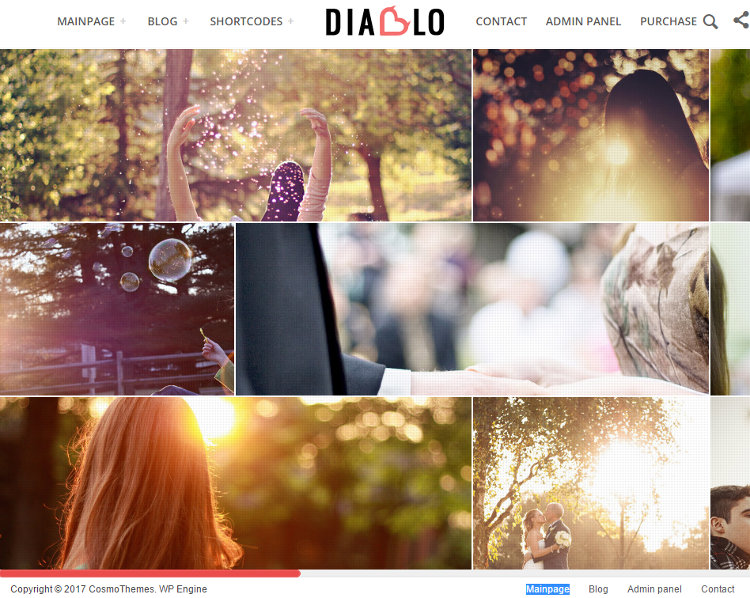Diablo WordPress Theme Diablo WordPress Theme