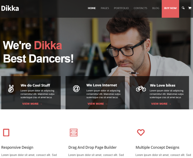Dikka WordPress Theme Dikka WordPress Theme