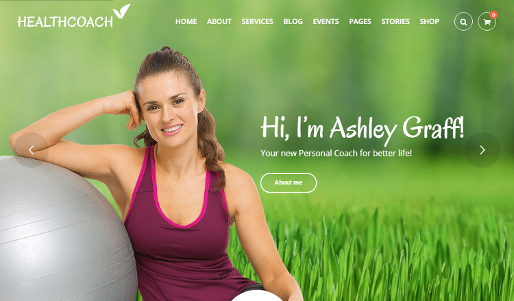 Health Coach WordPress Theme