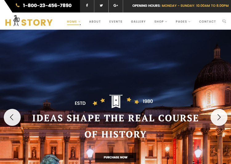 History WordPress Theme History WordPress Theme
