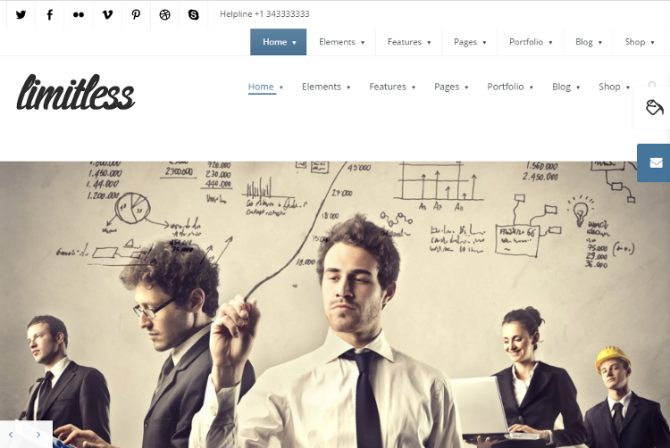 Limitless WordPress Theme Limitless WordPress Theme