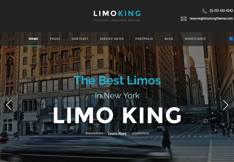 Limo King WordPress Theme Limo King WordPress Theme