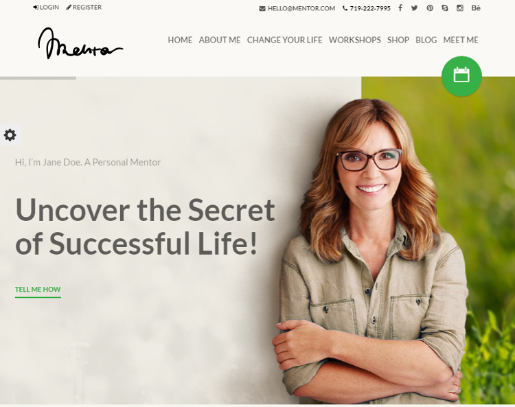 Mentor WordPress Theme