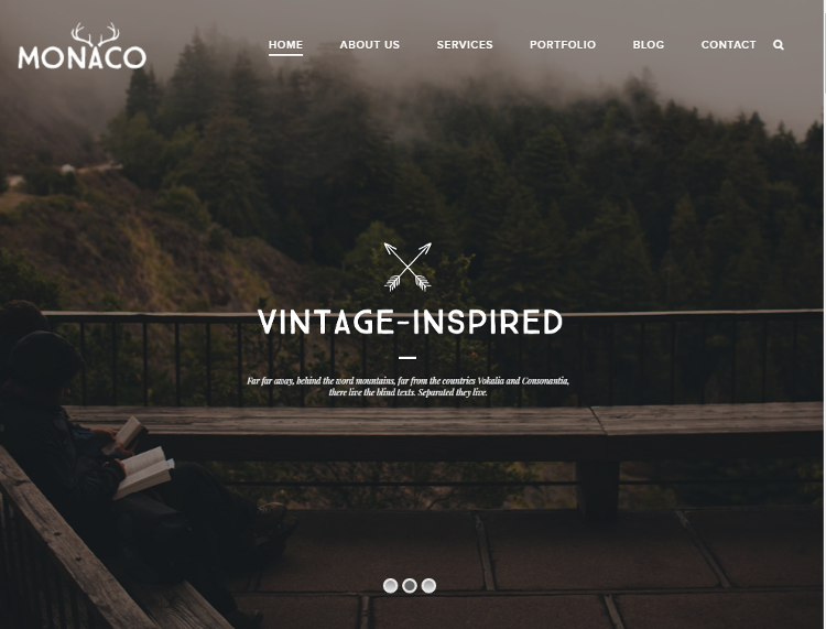 Monaco WordPress Theme Monaco WordPress Theme