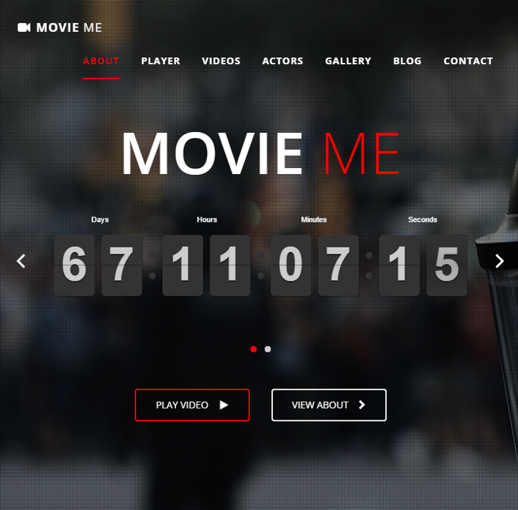 Movie Me WordPress Theme Movie Me WordPress Theme